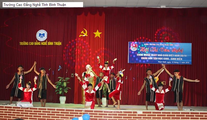 Trường Cao Đẳng Nghề Tỉnh Bình Thuận