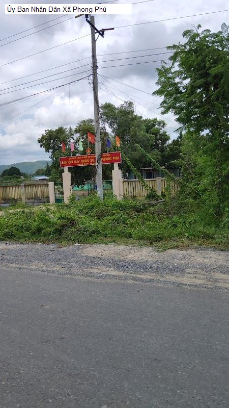 Ủy Ban Nhân Dân Xã Phong Phú