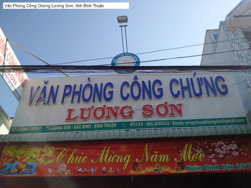 Văn Phòng Công Chứng Lương Sơn, tỉnh Bình Thuận