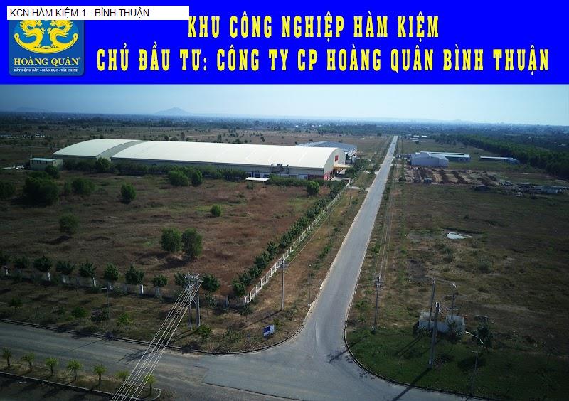 KCN HÀM KIỆM 1 - BÌNH THUẬN