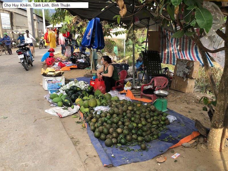 Chợ Huy Khiêm, Tánh Linh, Bình Thuận