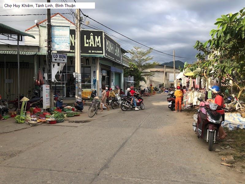 Chợ Huy Khiêm, Tánh Linh, Bình Thuận