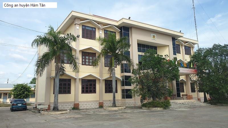Công an huyện Hàm Tân