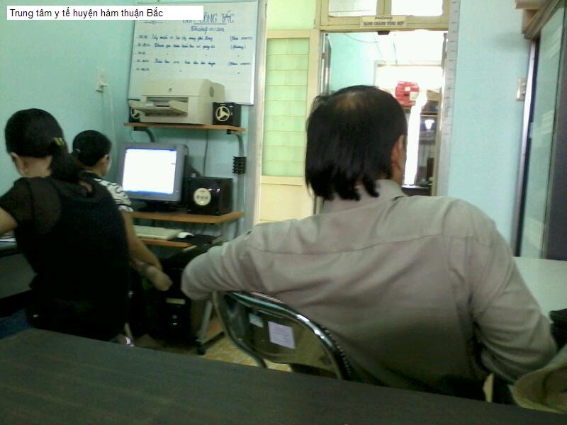 Trung tâm y tế huyện hàm thuận Bắc