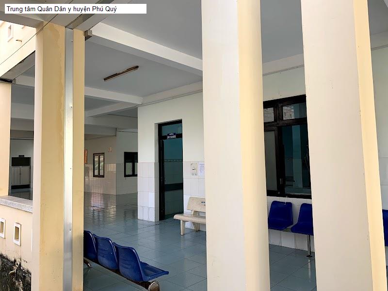 Trung tâm Quân Dân y huyện Phú Quý