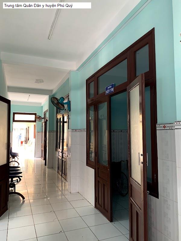 Trung tâm Quân Dân y huyện Phú Quý