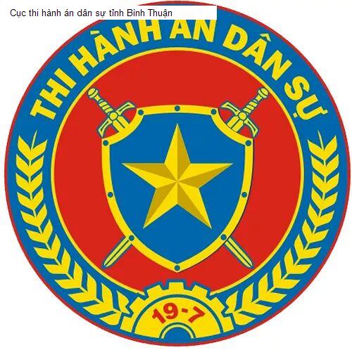 Cục thi hành án dân sự tỉnh Bình Thuận