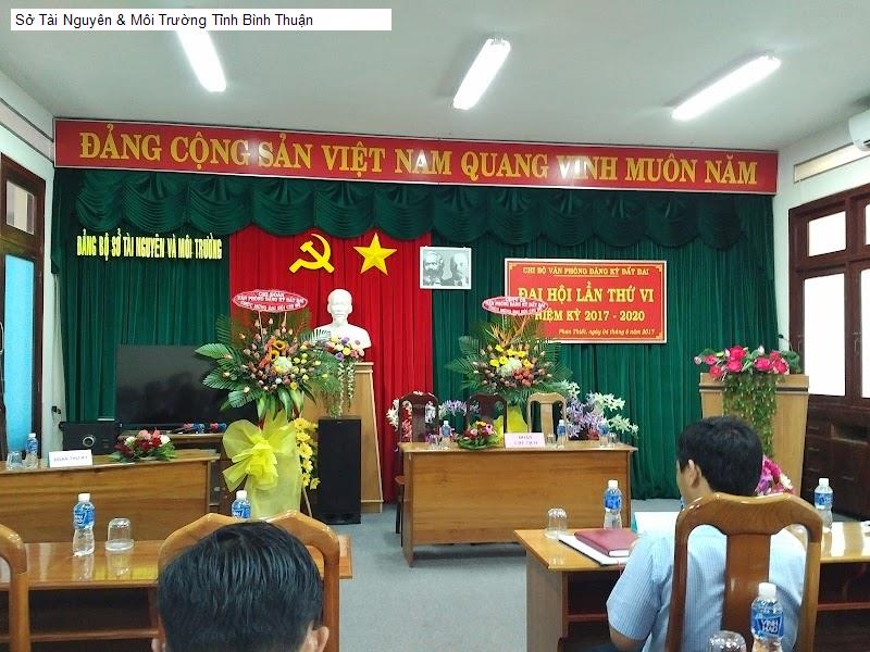 Sở Tài Nguyên & Môi Trường Tỉnh Bình Thuận