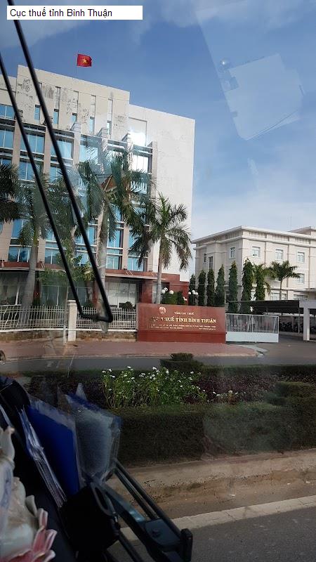 Cục thuế tỉnh Bình Thuận