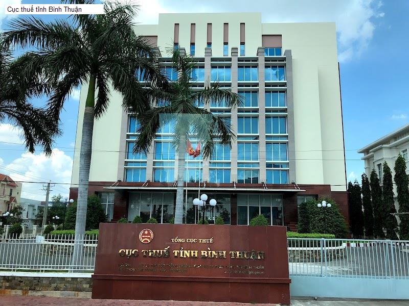 Cục thuế tỉnh Bình Thuận